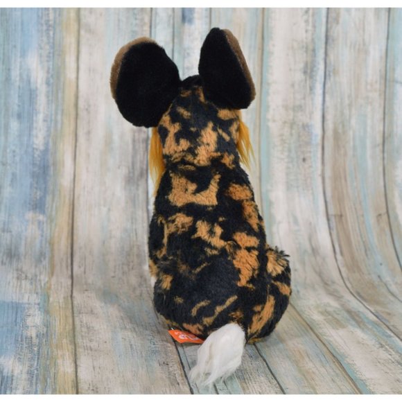 Wild Republic African Wild Dog Stuffed Animal 12" Plush MINT - Picture 3 of 8